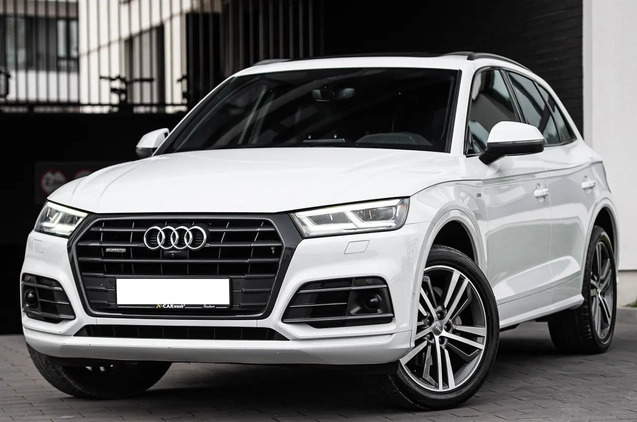 Audi Q5 cena 119500 przebieg: 190000, rok produkcji 2018 z Chełmża małe 704